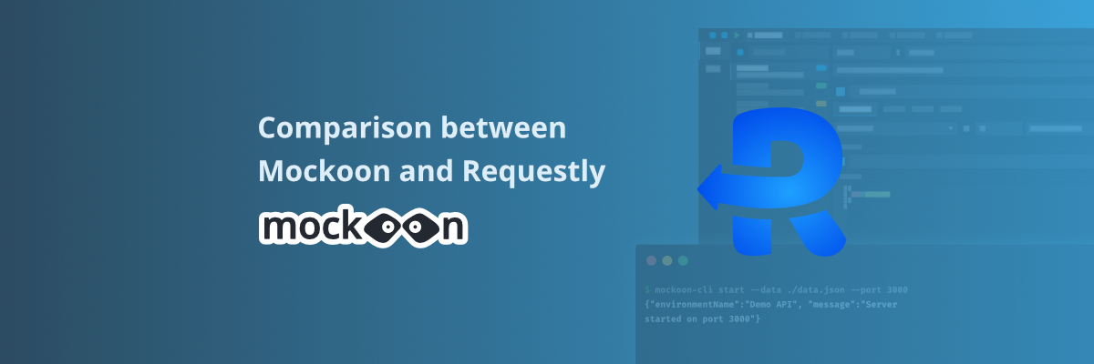 Mockoon and Requestly logos side by side